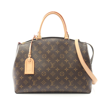 グラン パレMM モノグラム ハンドバッグ PVC レザー ブラウン 2WAY ルイヴィトン バッグ LOUIS VUITTON