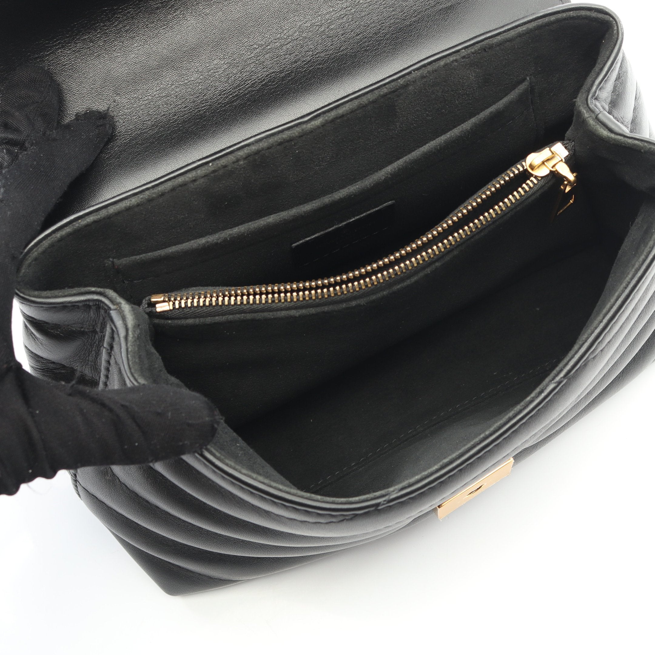 ホールドミー ノワール ハンドバッグ レザー ブラック 2WAY ルイ