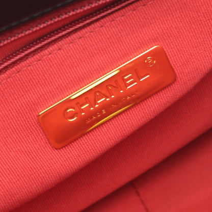 19 ディズヌフ マトラッセ チェーンショルダーバッグ ラムスキン ブラック コンビ金具 2WAY シャネル バッグ CHANEL