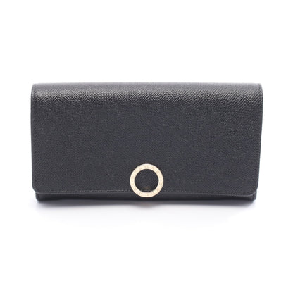 ブルガリブルガリ ラージウォレット 二つ折り長財布 レザー ブラック ブルガリ 財布・小物 BVLGARI