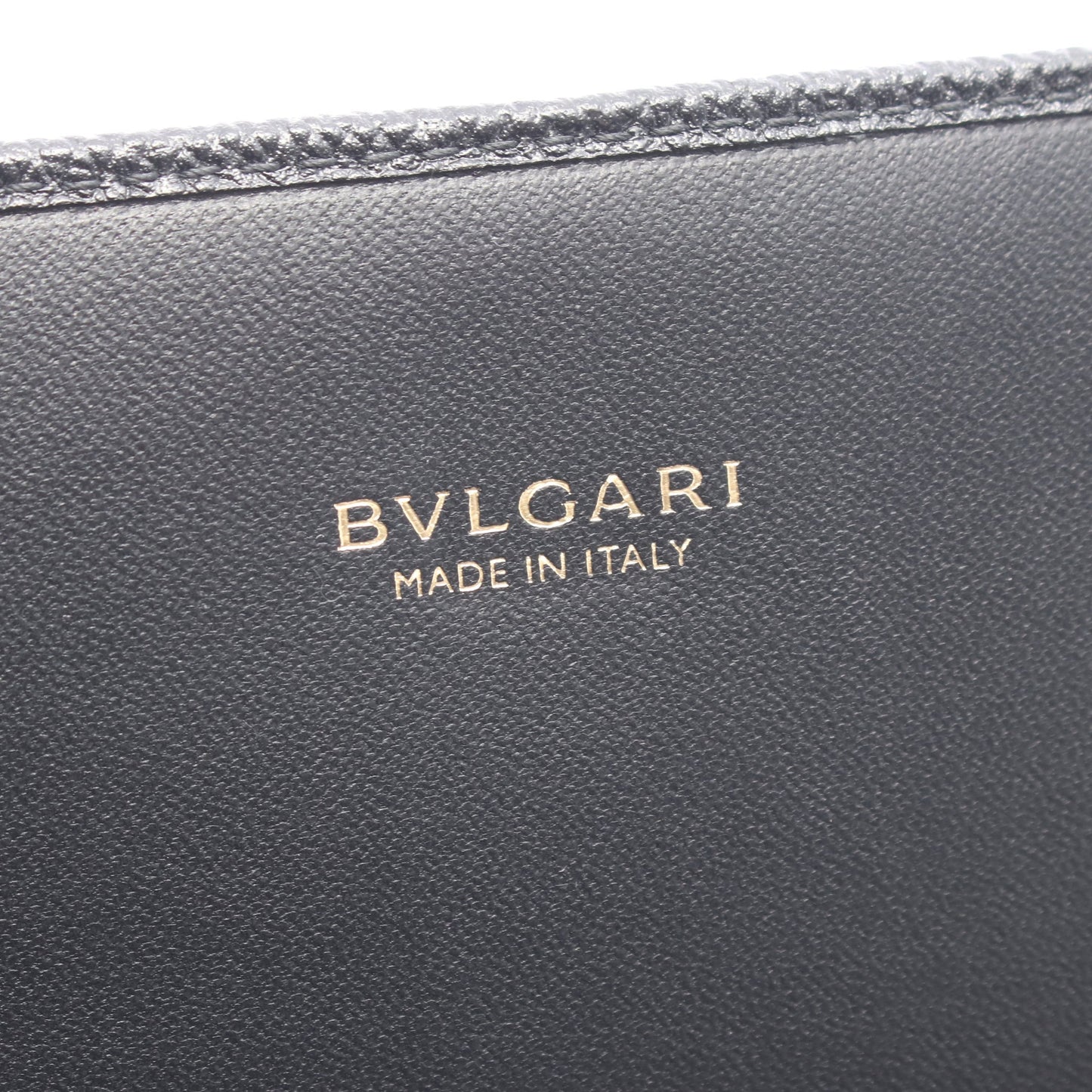 ブルガリブルガリ ラージウォレット 二つ折り長財布 レザー ブラック ブルガリ 財布・小物 BVLGARI