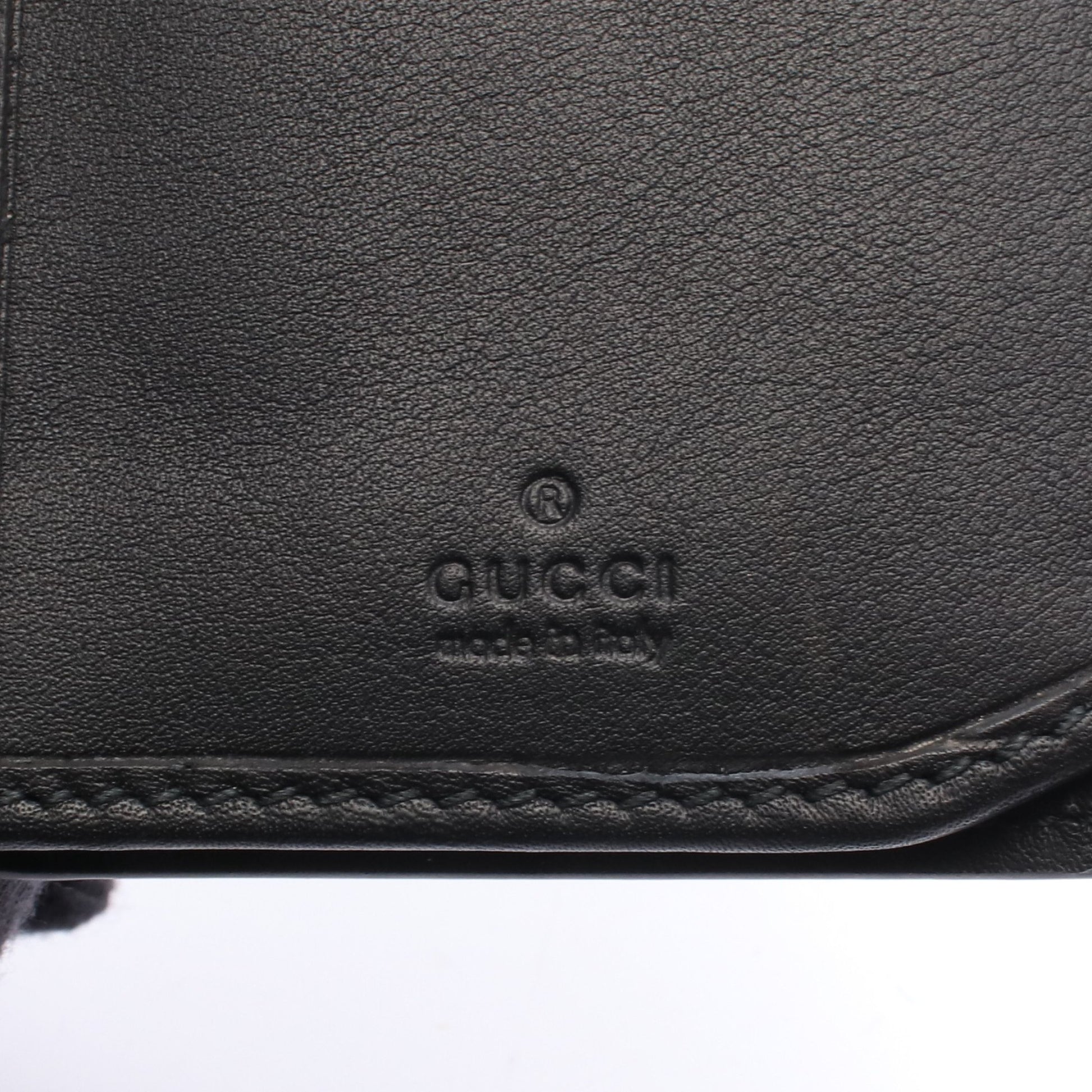 札入れ レザー パイソン ブラック グッチ 財布・小物 GUCCI
