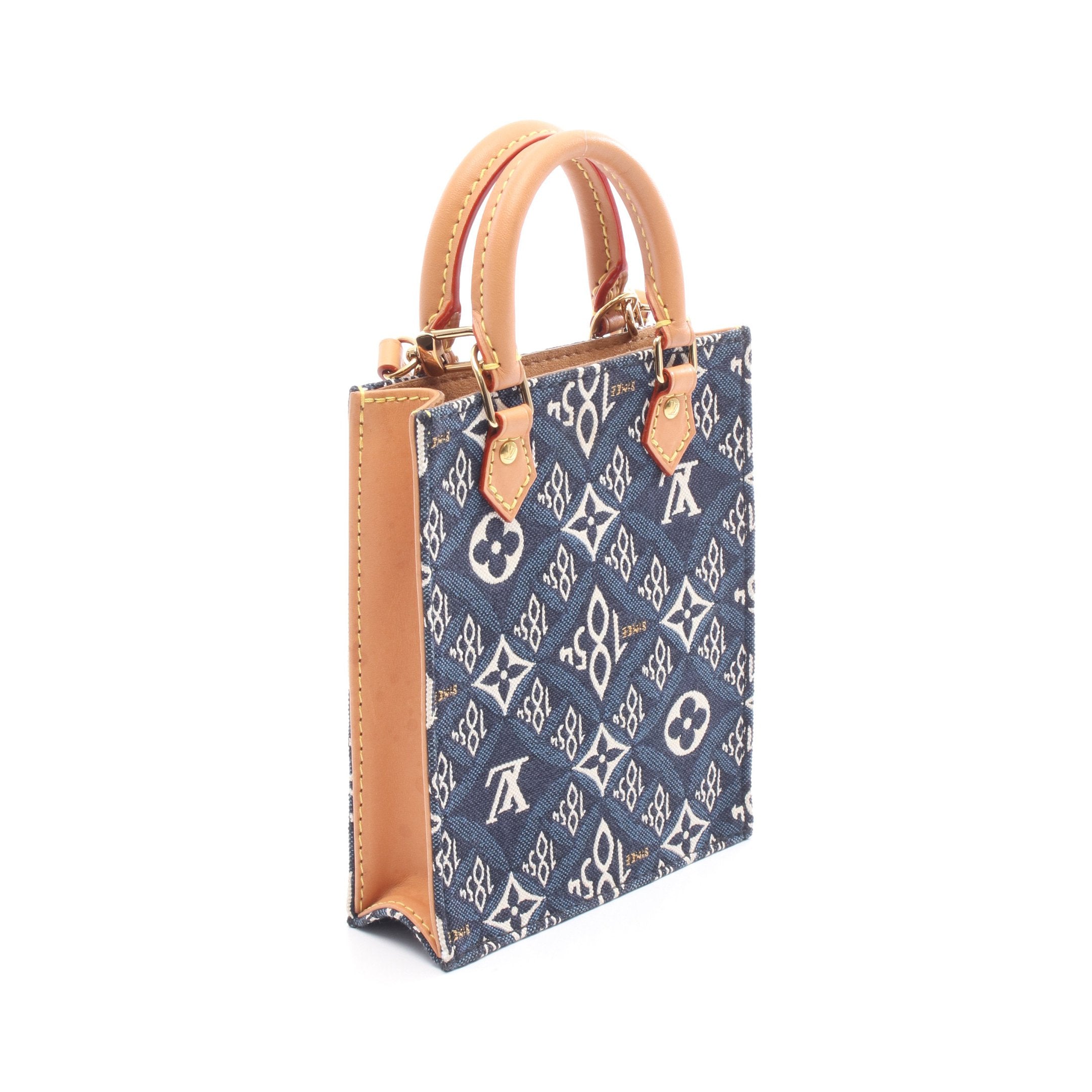 プティット サックプラ モノグラムジャカード Since 1854 ハンドバッグ