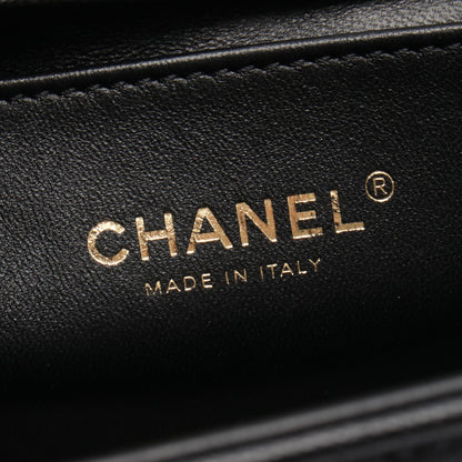 ボーイシャネル チェーンショルダーバッグ キャビアスキン ブラック ゴールド金具 シャネル バッグ CHANEL