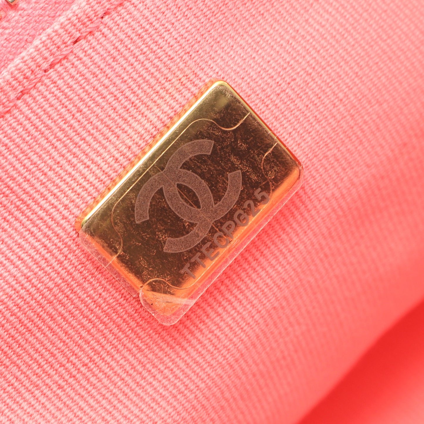 マトラッセ バニティバッグ チェーンショルダーバッグ ラムスキン ピンク ゴールド金具 2WAY シャネル バッグ CHANEL