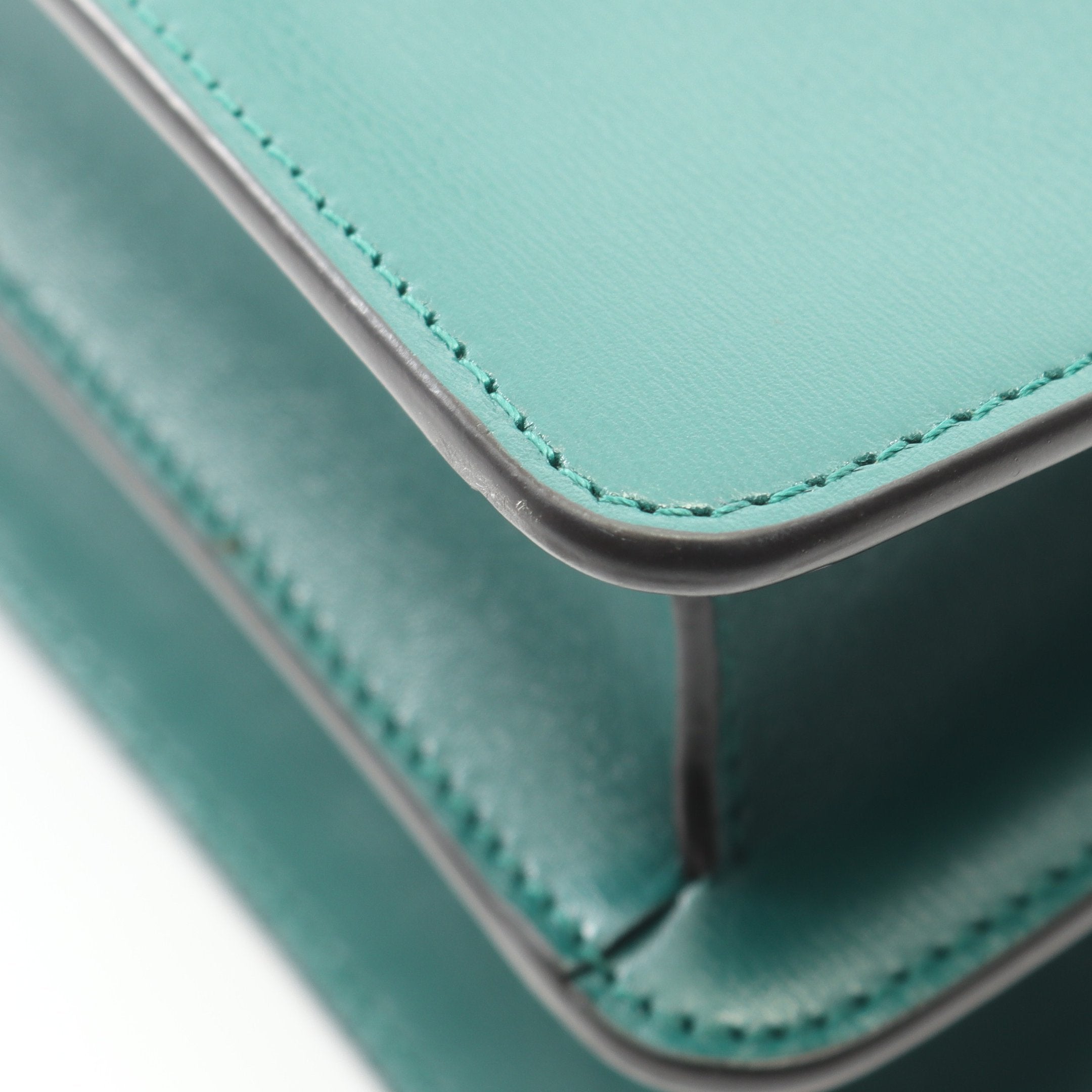 パンテール ドゥ カルティエ ハンドバッグ レザー グリーン 2WAY