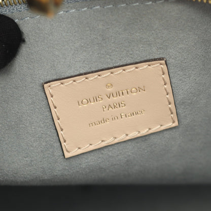 オンマイサイドMM モノグラム グレージュ ハンドバッグ レザー ベージュ ブラウン 2WAY ルイヴィトン バッグ LOUIS VUITTON