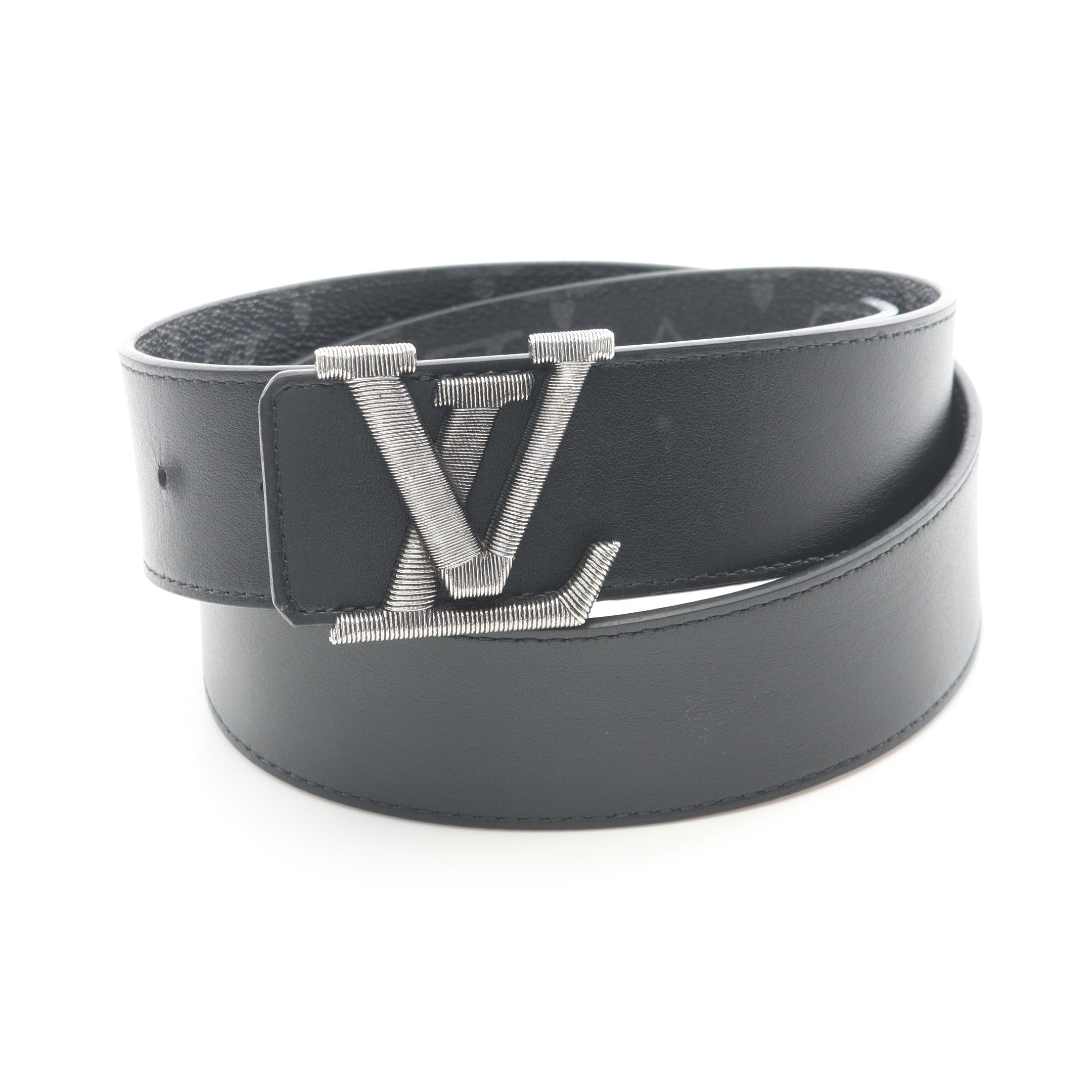 LVステッチ 40MM リバーシブル モノグラムエクリプス ベルト PVC