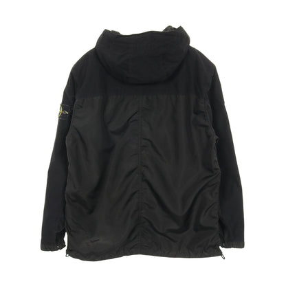 Technical Hooded Jacket ナイロンジャケット ブラック 切替 ストーンアイランド アウター Stone Island