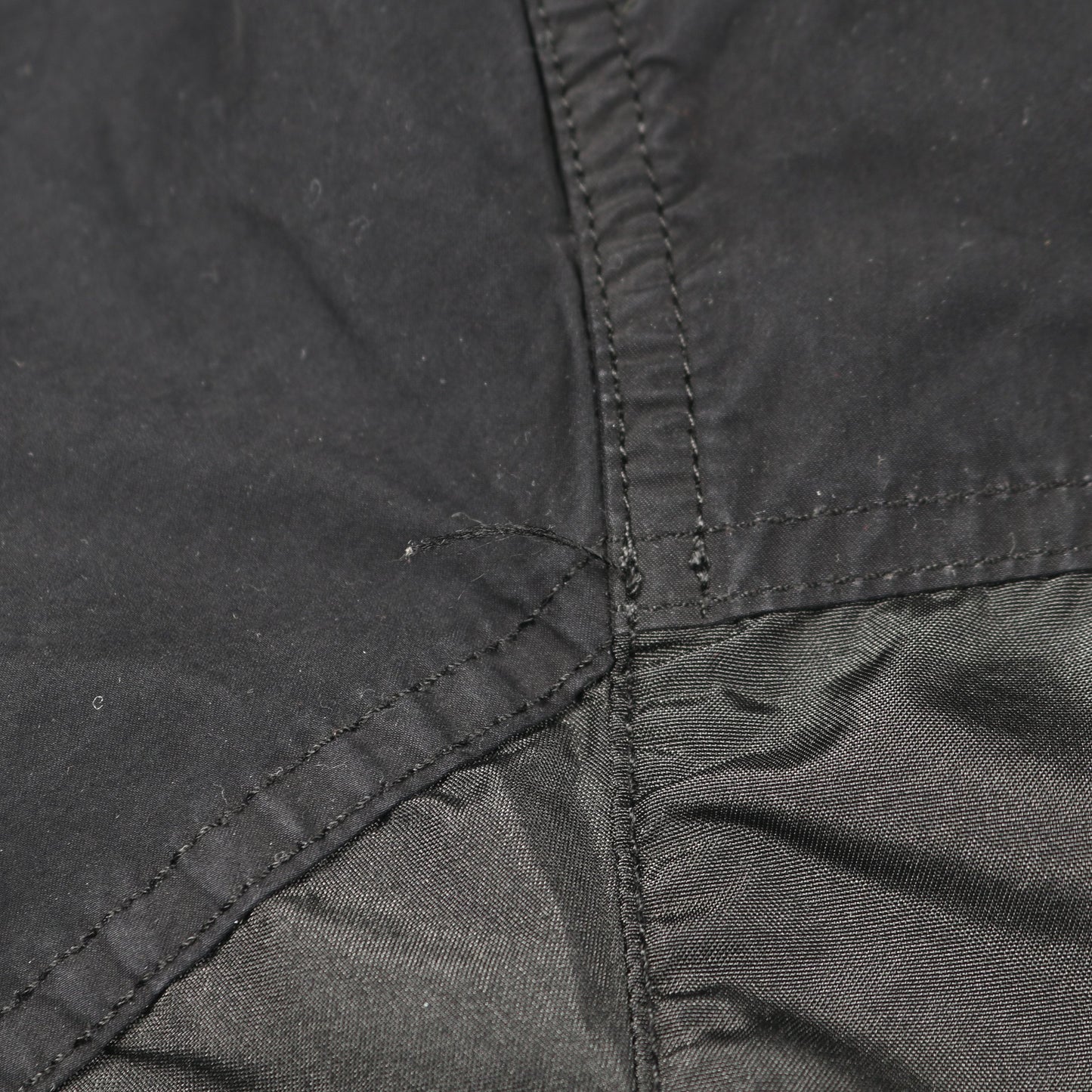 Technical Hooded Jacket ナイロンジャケット ブラック 切替 ストーンアイランド アウター Stone Island