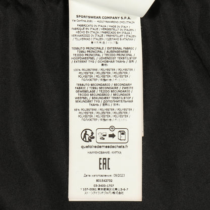Technical Hooded Jacket ナイロンジャケット ブラック 切替 ストーンアイランド アウター Stone Island