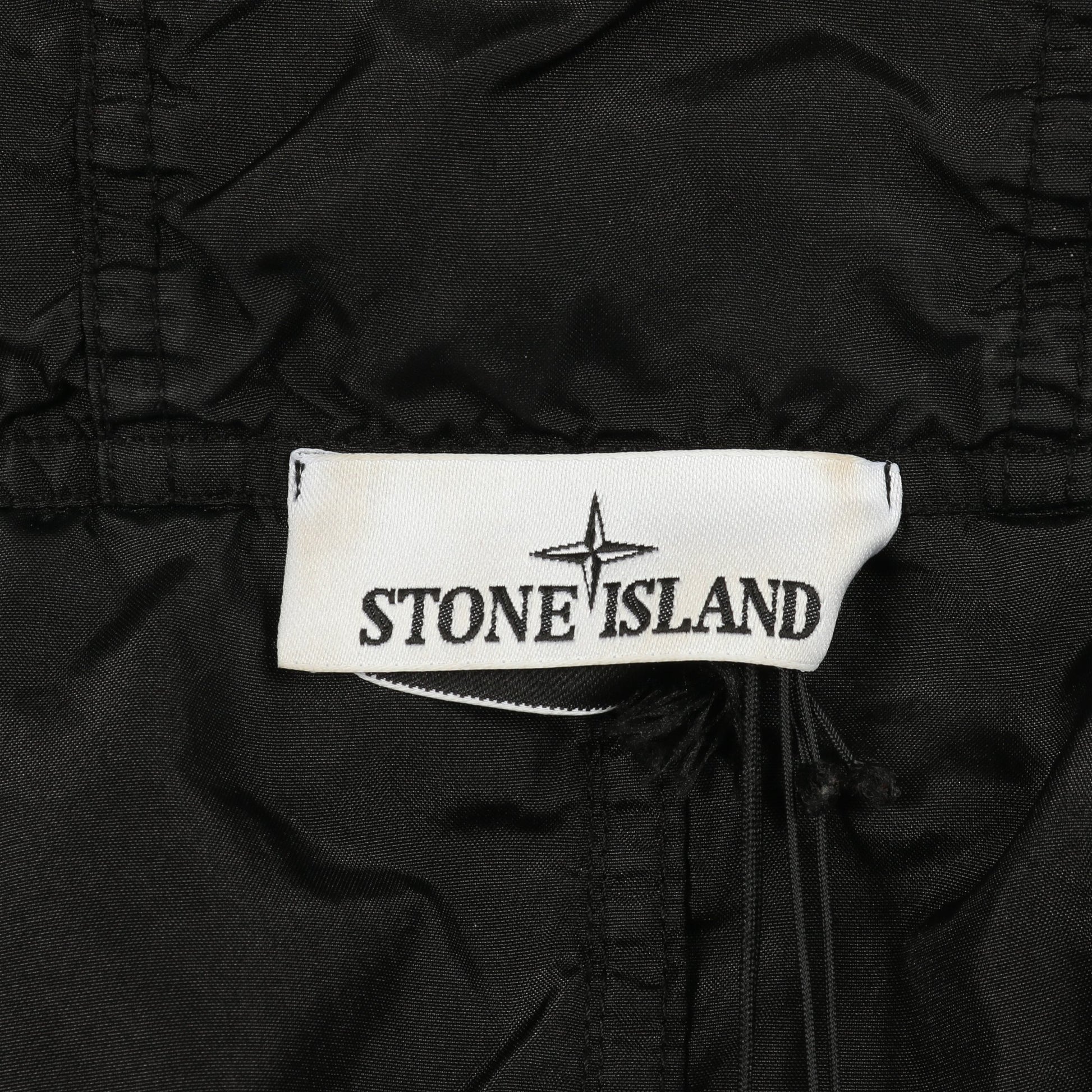 Technical Hooded Jacket ナイロンジャケット ブラック 切替 ストーンアイランド アウター Stone Island