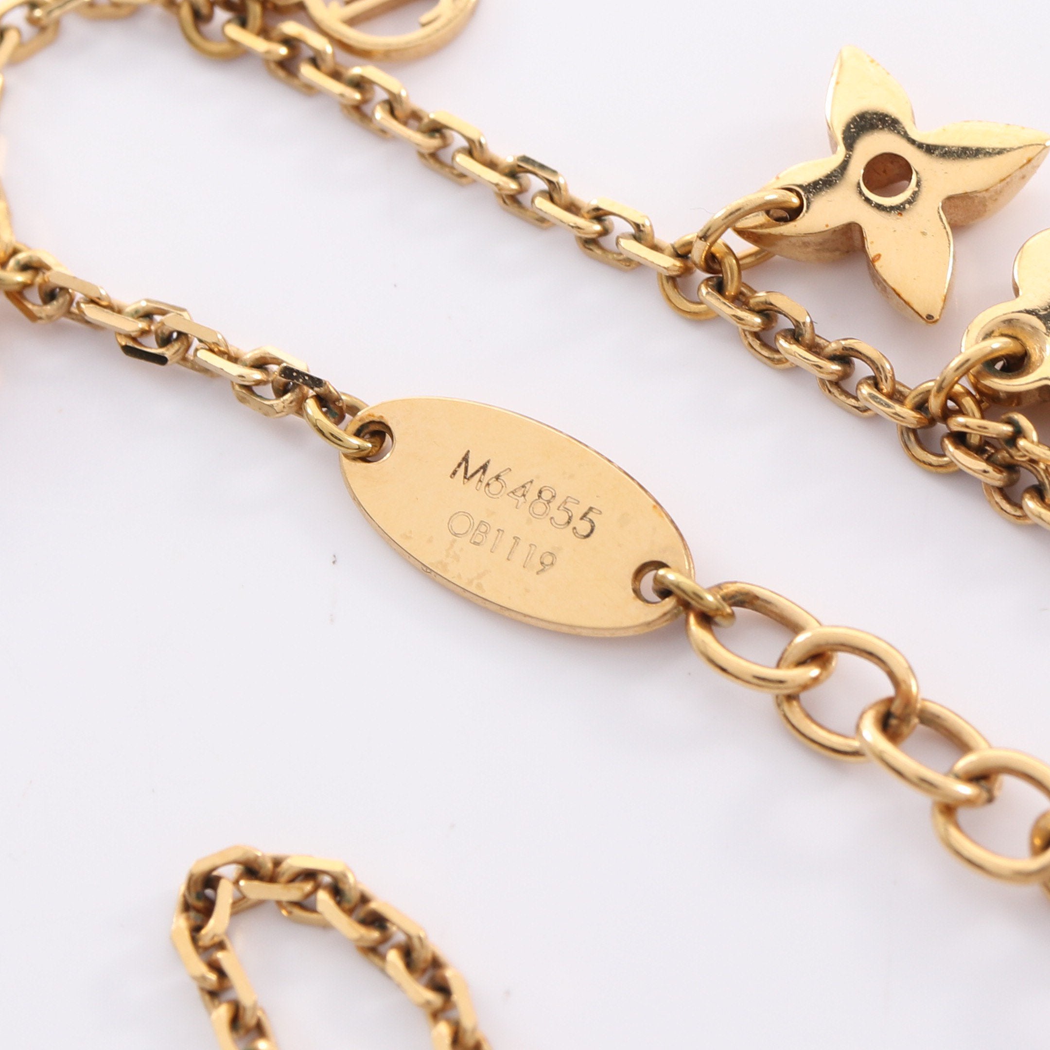 コリエ ブルーミング ネックレス GP ゴールド ルイヴィトン – RECLO