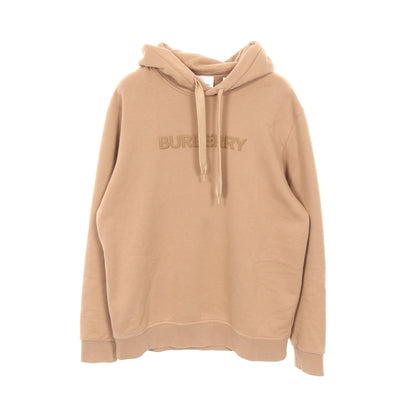 LOGO PRINT COTTON HOODIE プルオーバーパーカー コットン ベージュ バーバリー トップス BURBERRY