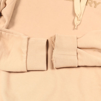 LOGO PRINT COTTON HOODIE プルオーバーパーカー コットン ベージュ バーバリー トップス BURBERRY