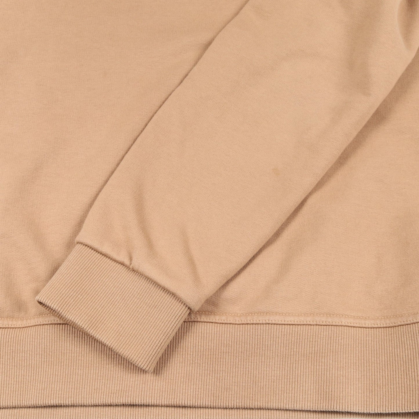 LOGO PRINT COTTON HOODIE プルオーバーパーカー コットン ベージュ バーバリー トップス BURBERRY