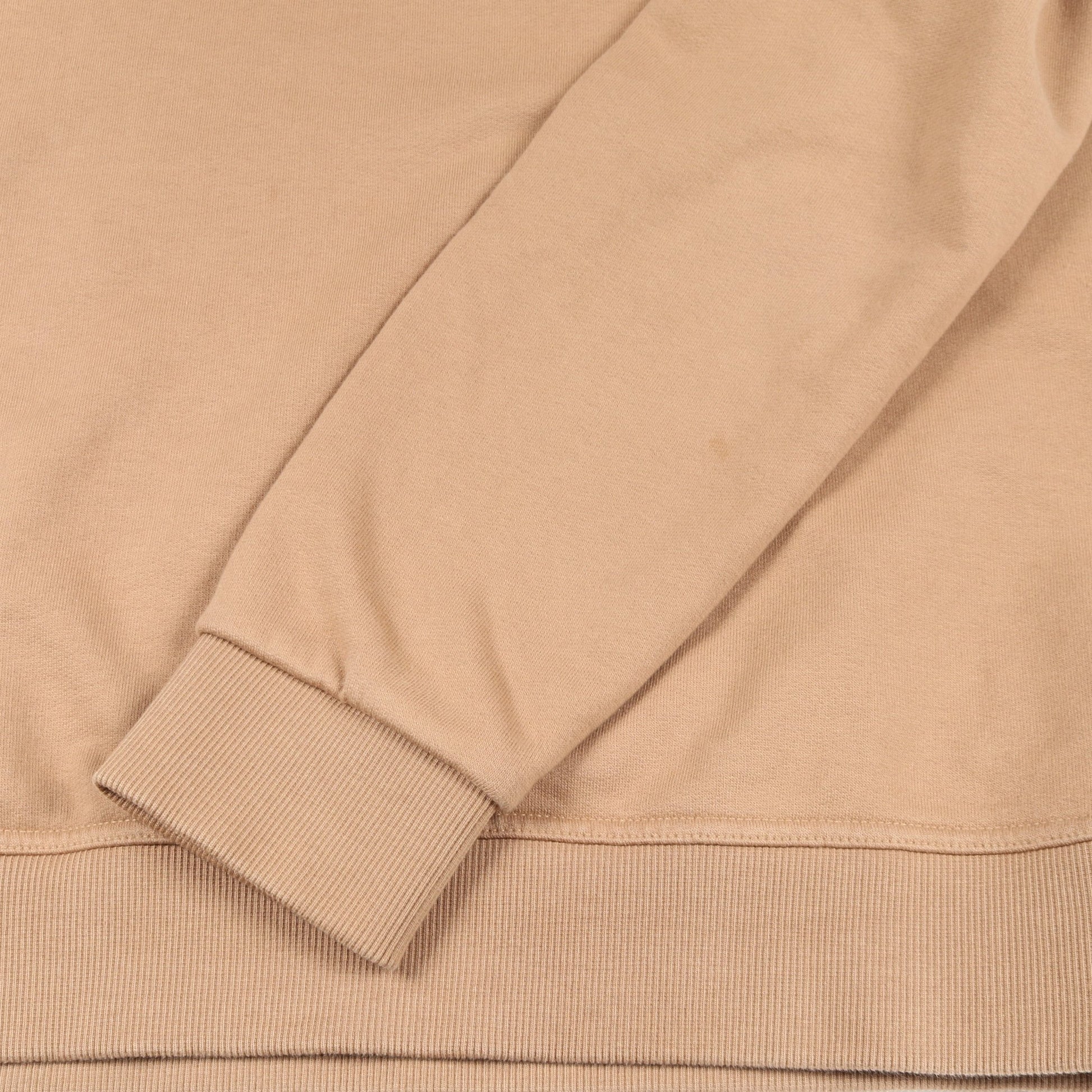 LOGO PRINT COTTON HOODIE プルオーバーパーカー コットン ベージュ バーバリー トップス BURBERRY