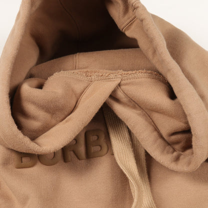 LOGO PRINT COTTON HOODIE プルオーバーパーカー コットン ベージュ バーバリー トップス BURBERRY