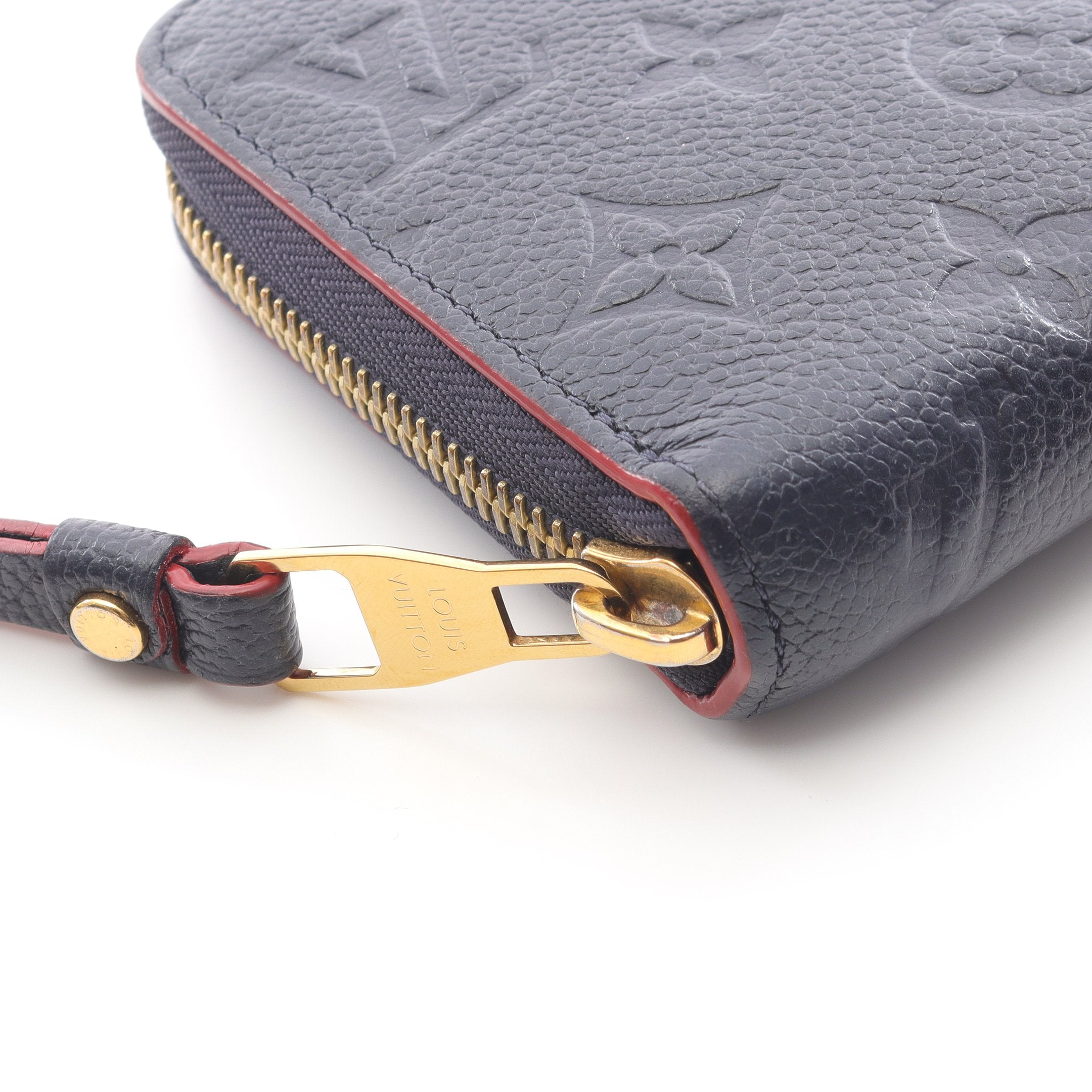 ジッピー ウォレット モノグラムアンプラント マリーヌルージュ