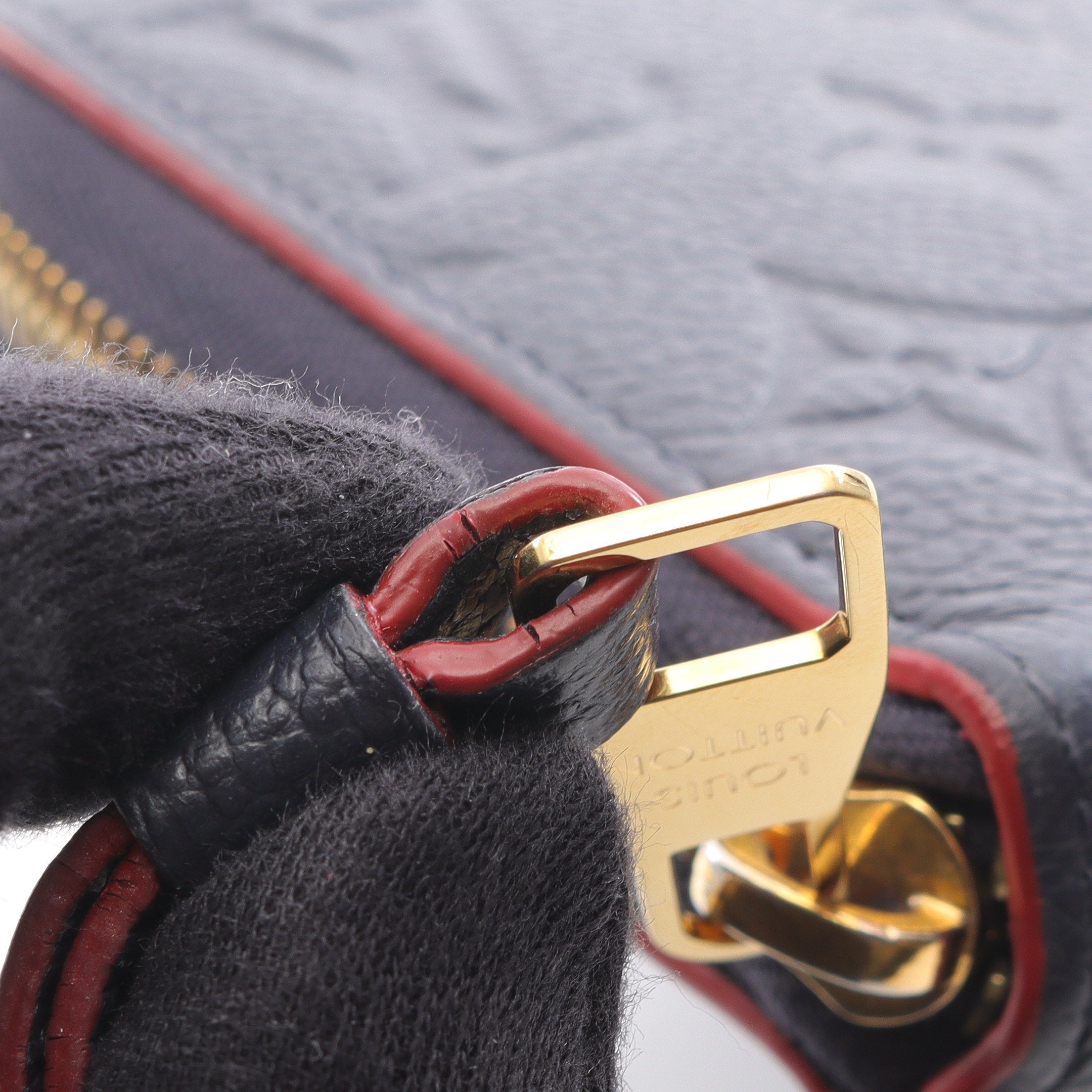 ジッピー ウォレット モノグラムアンプラント マリーヌルージュ