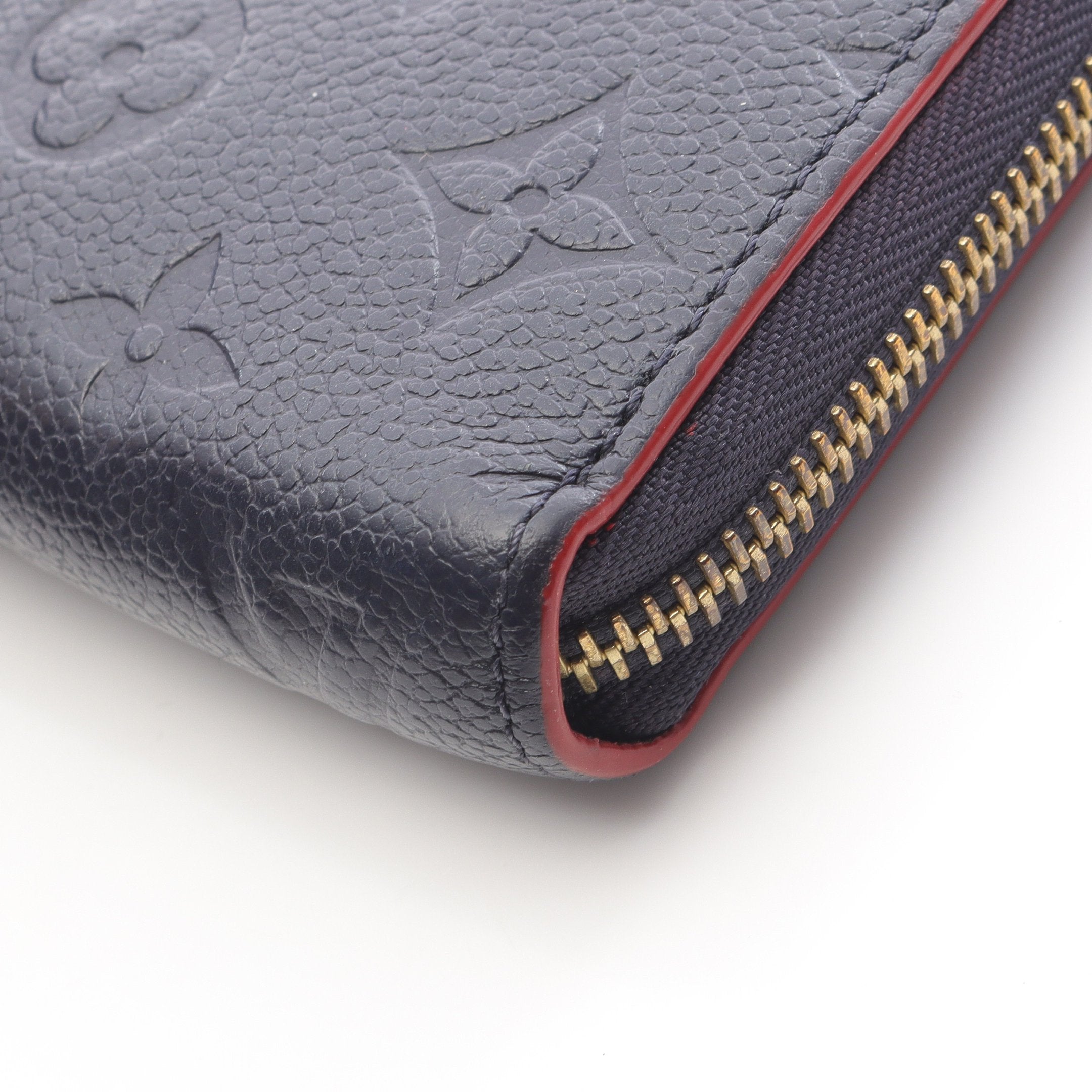 ルイ・ヴィトン：ジッピー・ウォレット／モノグラム・アンプラント／マリーヌルージュ ジッピー ウォレット モノグラムアンプラント マリーヌルージュ