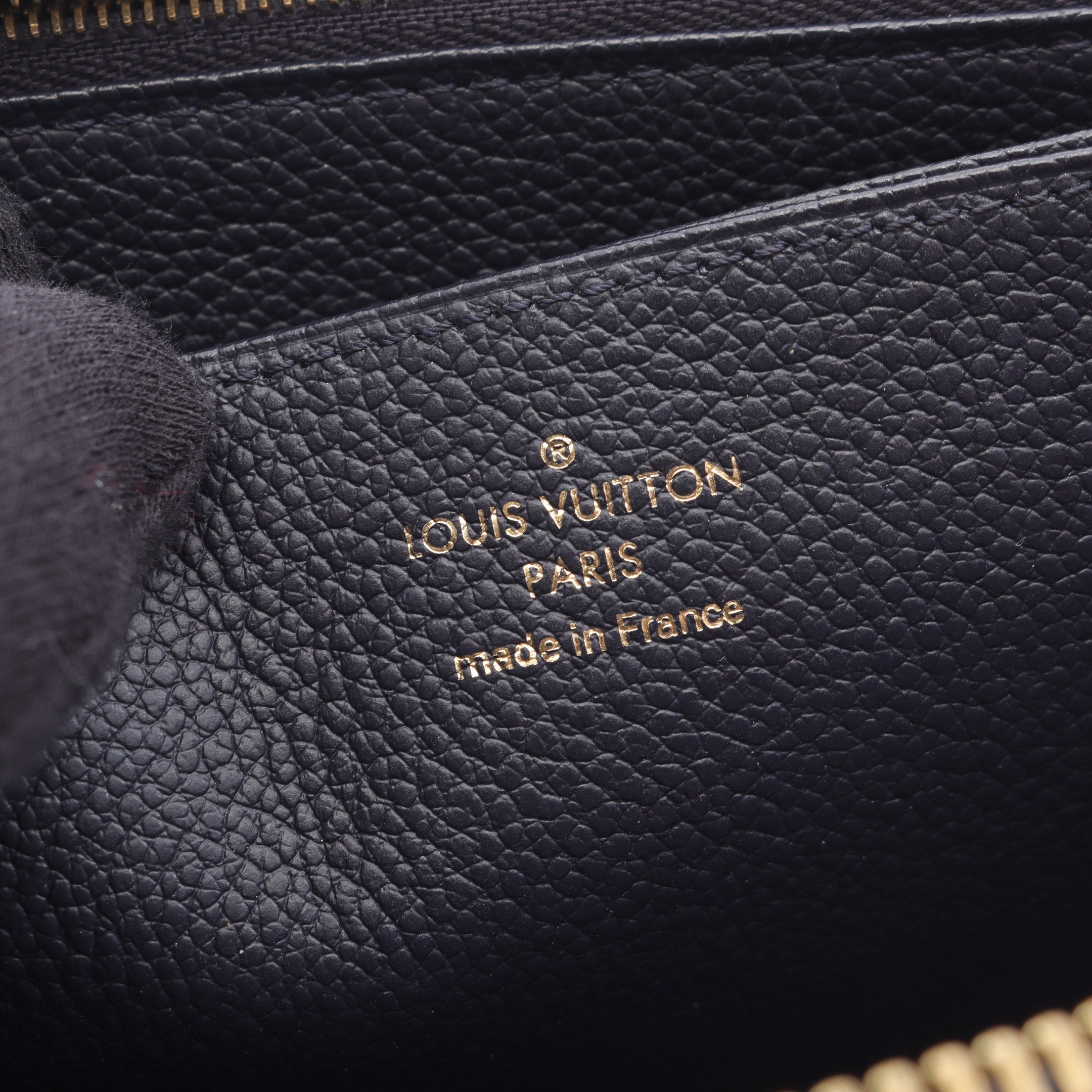 ジッピー ウォレット モノグラムアンプラント マリーヌルージュ