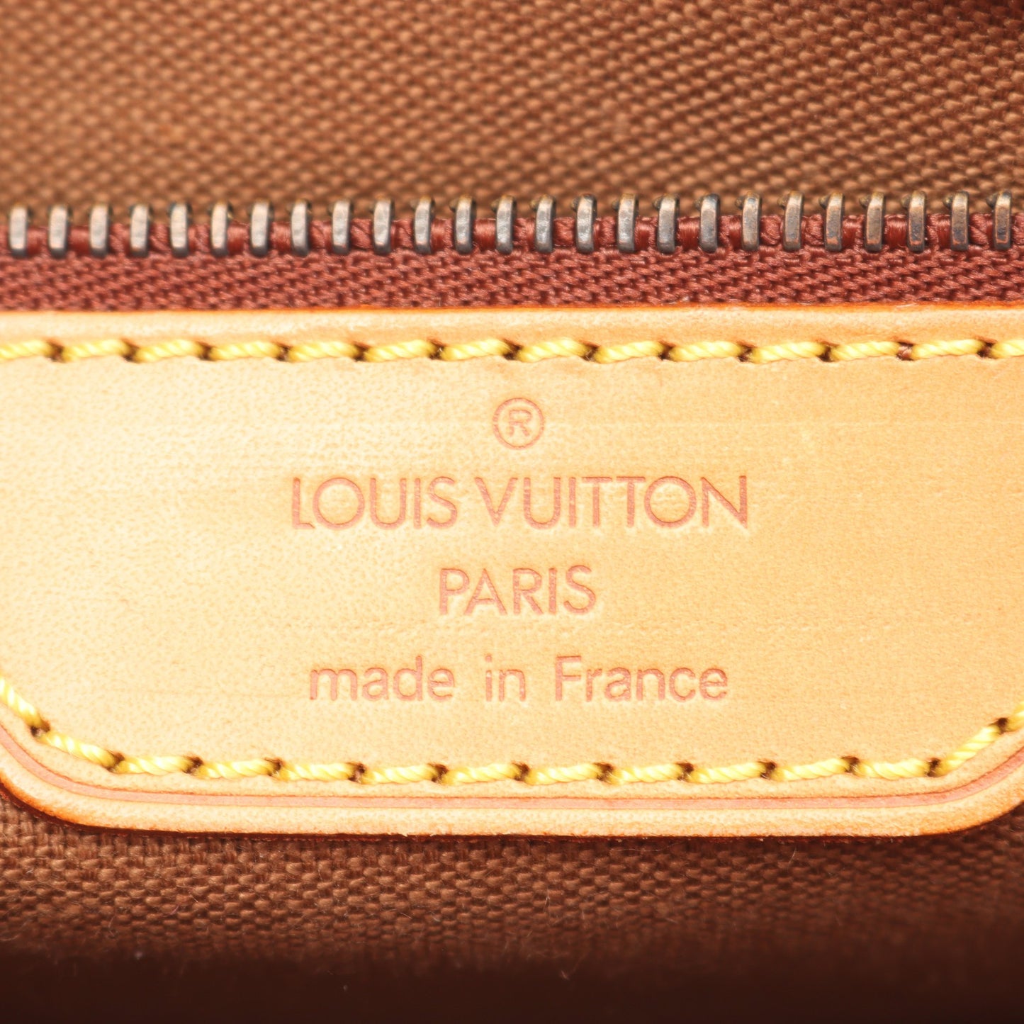 ビバリー モノグラム ハンドバッグ PVC レザー ブラウン 2WAY ルイヴィトン バッグ LOUIS VUITTON