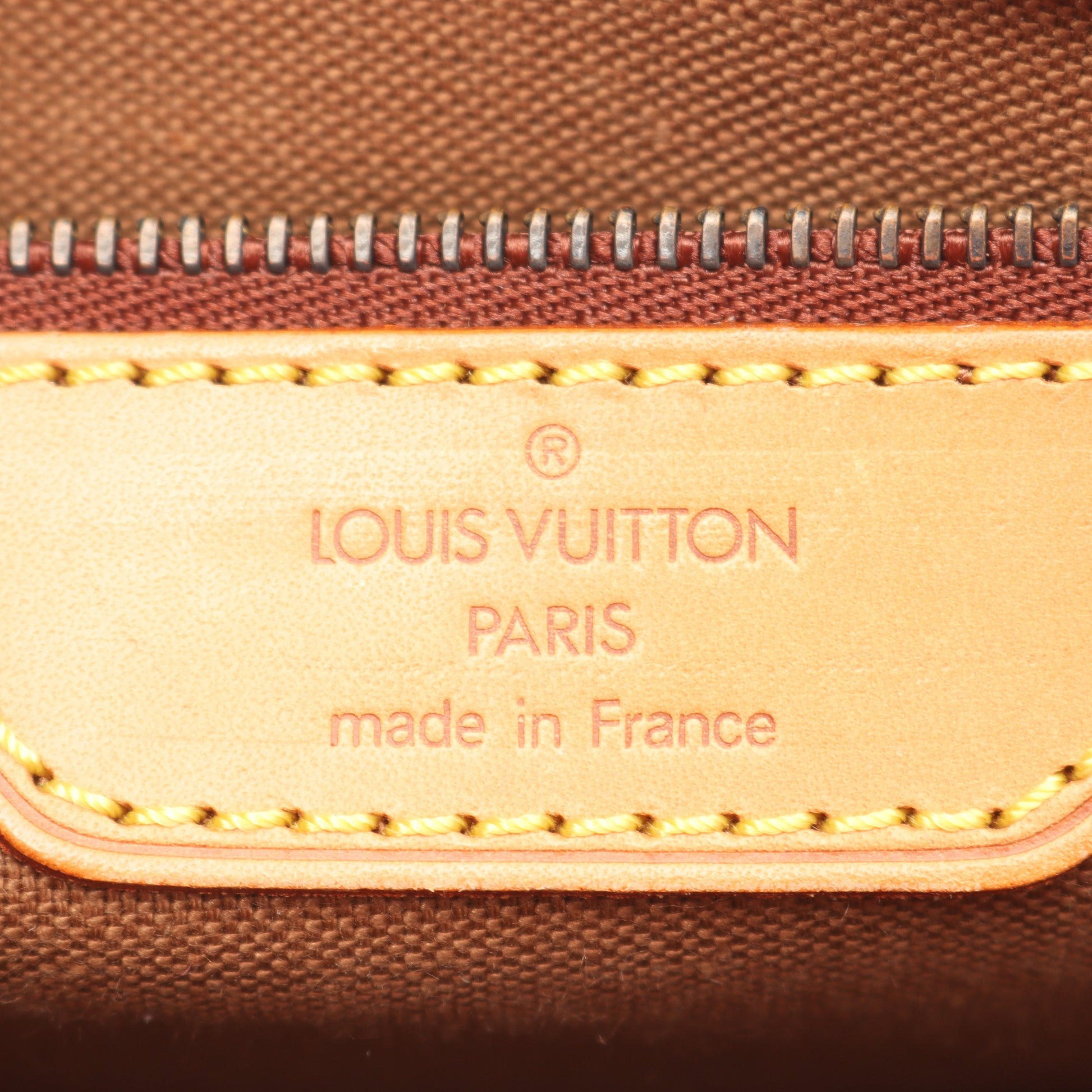 ビバリー モノグラム ハンドバッグ PVC レザー ブラウン 2WAY ルイヴィトン バッグ LOUIS VUITTON
