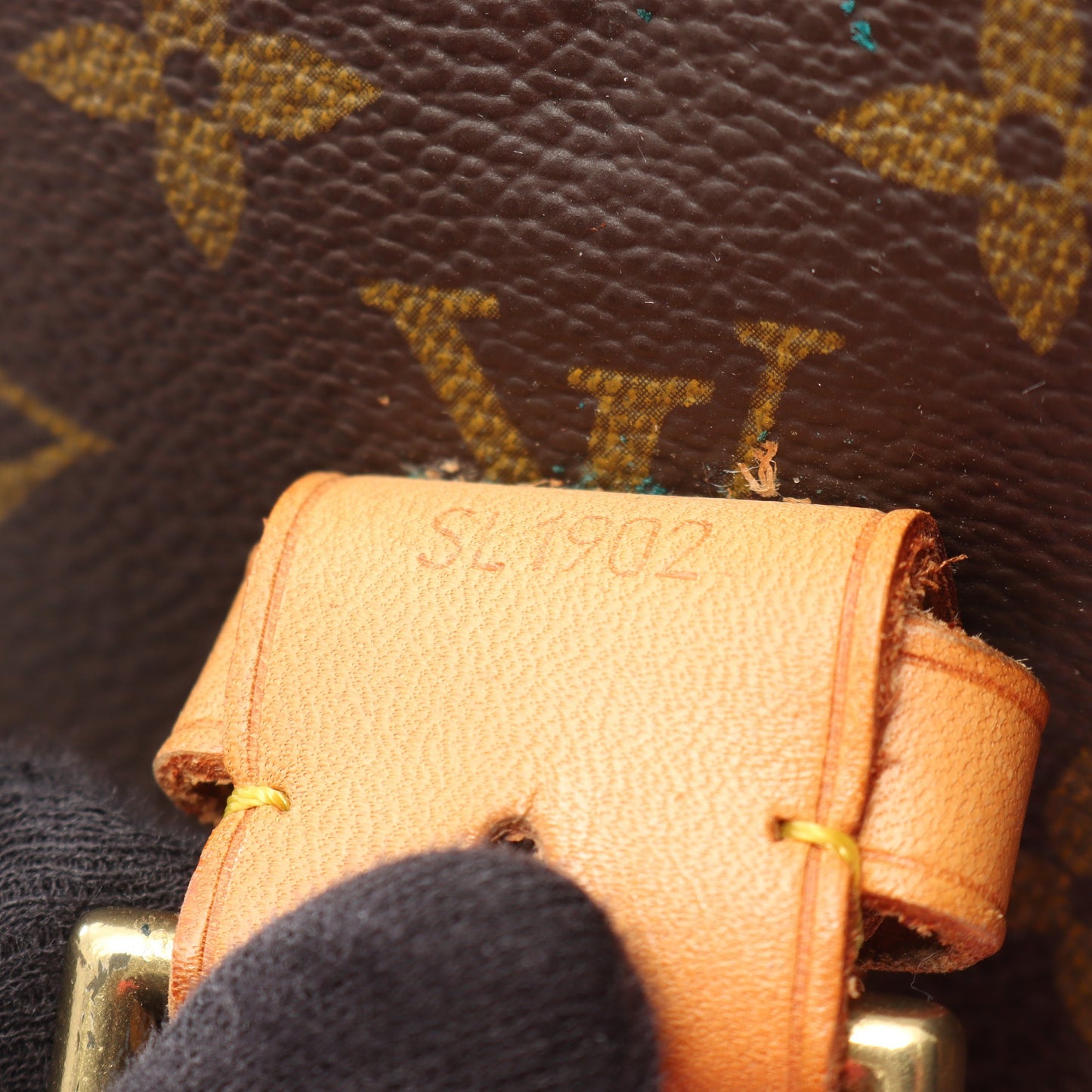 ビバリー モノグラム ハンドバッグ PVC レザー ブラウン 2WAY ルイヴィトン バッグ LOUIS VUITTON