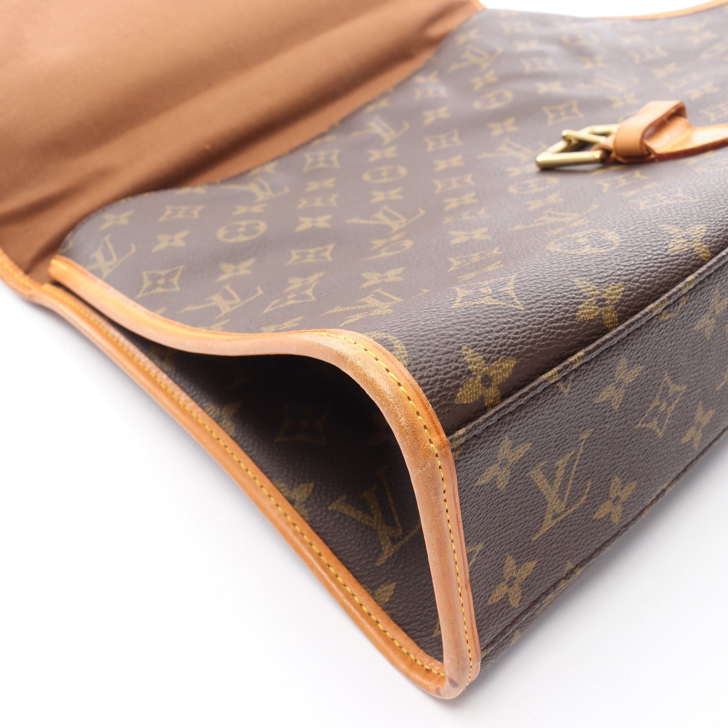 ビバリー モノグラム ハンドバッグ PVC レザー ブラウン 2WAY ルイヴィトン バッグ LOUIS VUITTON