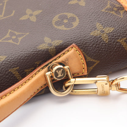 ビバリー モノグラム ハンドバッグ PVC レザー ブラウン 2WAY ルイヴィトン バッグ LOUIS VUITTON