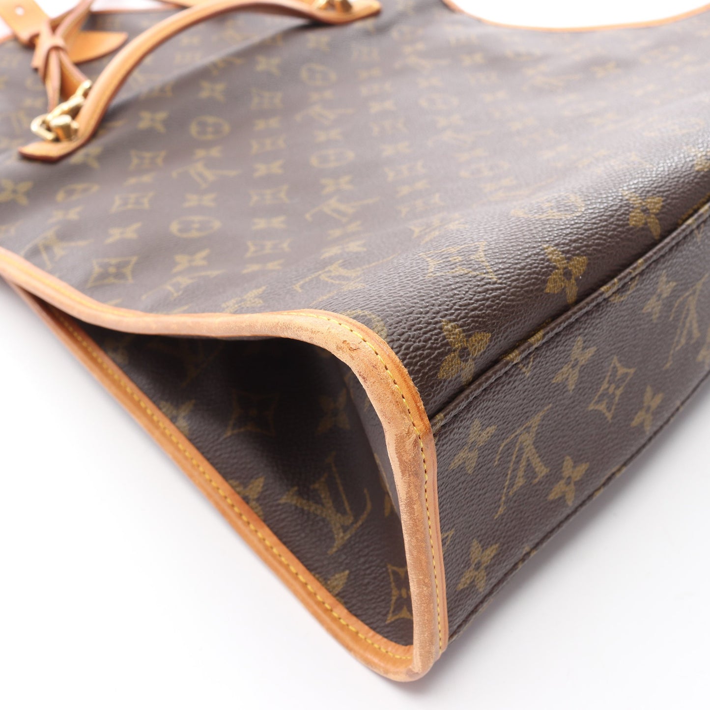ビバリー モノグラム ハンドバッグ PVC レザー ブラウン 2WAY ルイヴィトン バッグ LOUIS VUITTON
