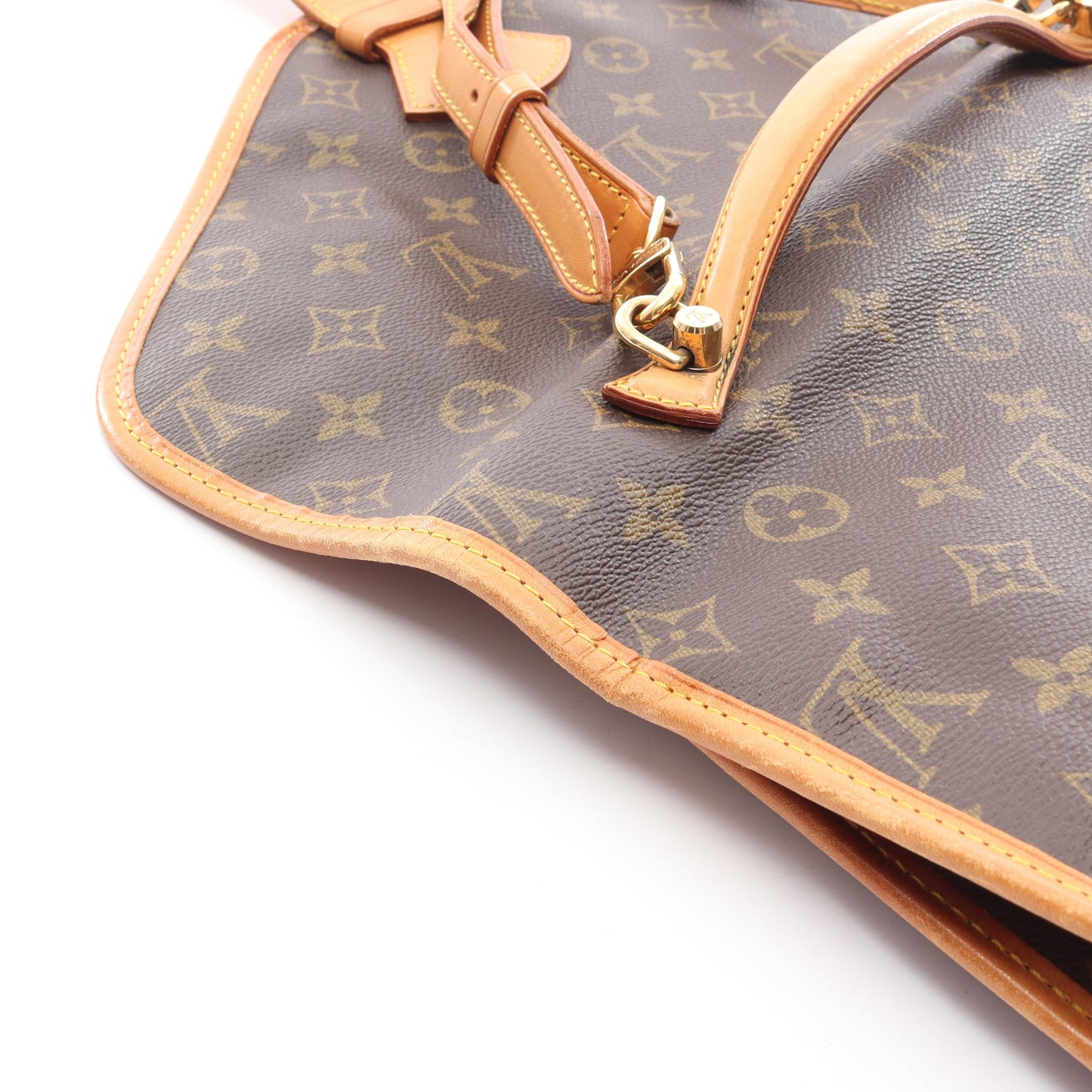 ビバリー モノグラム ハンドバッグ PVC レザー ブラウン 2WAY ルイヴィトン バッグ LOUIS VUITTON