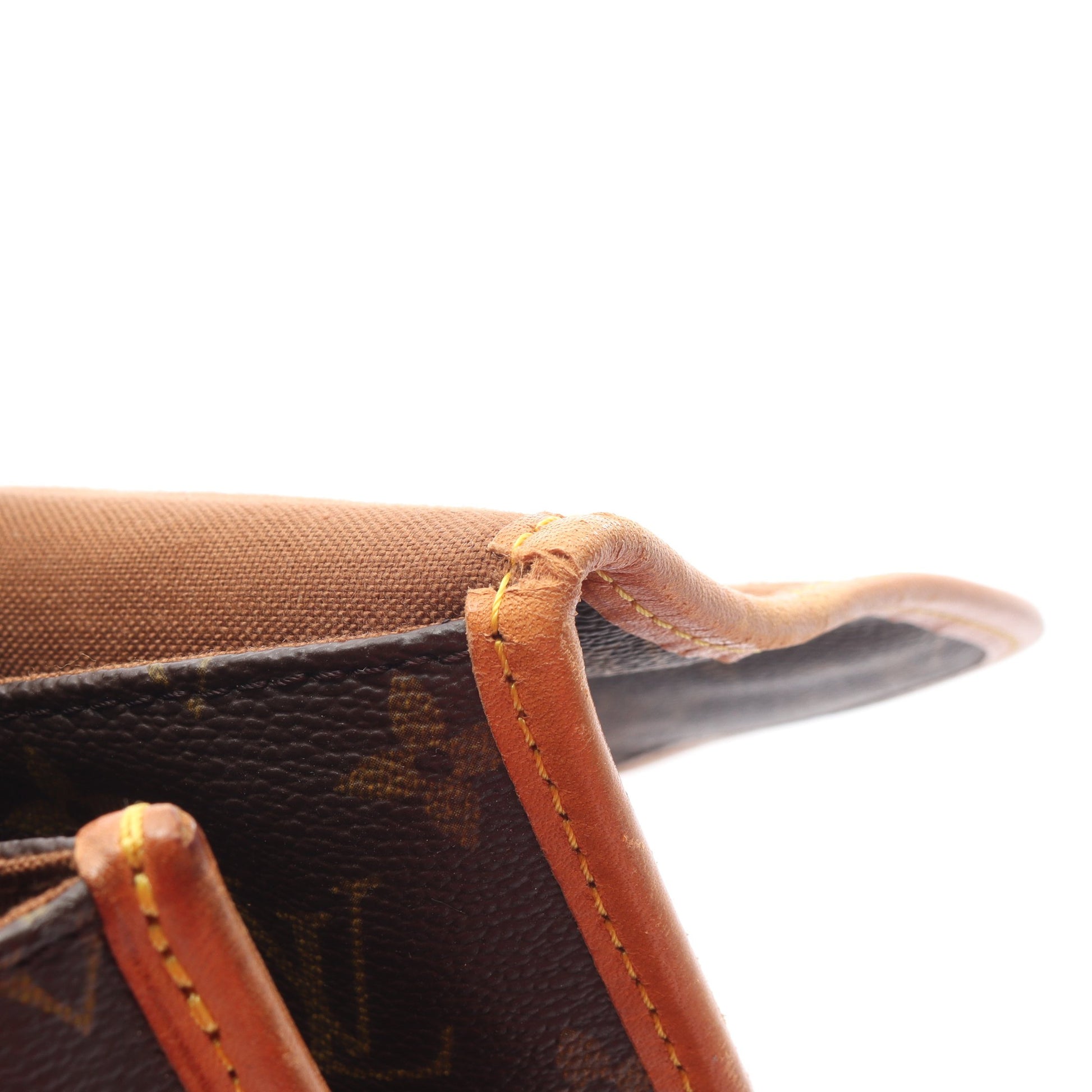 ビバリー モノグラム ハンドバッグ PVC レザー ブラウン 2WAY ルイヴィトン バッグ LOUIS VUITTON