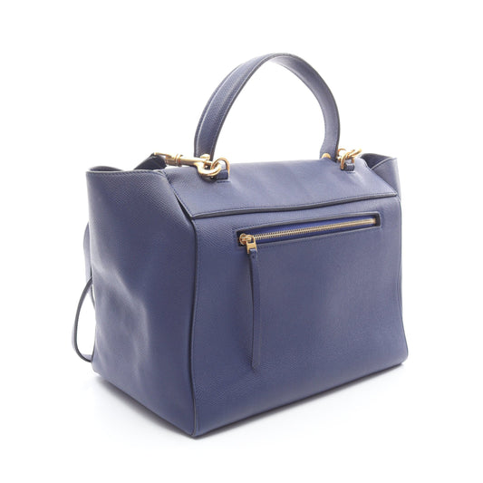 BELT BAG MINI ベルトバッグ ミニ ハンドバッグ レザー ブルー 2WAY セリーヌ