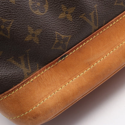 ノエ モノグラム ショルダーバッグ PVC レザー ブラウン ルイヴィトン バッグ LOUIS VUITTON