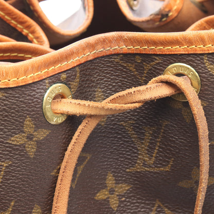 ノエ モノグラム ショルダーバッグ PVC レザー ブラウン ルイヴィトン バッグ LOUIS VUITTON