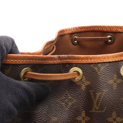 ノエ モノグラム ショルダーバッグ PVC レザー ブラウン ルイヴィトン バッグ LOUIS VUITTON