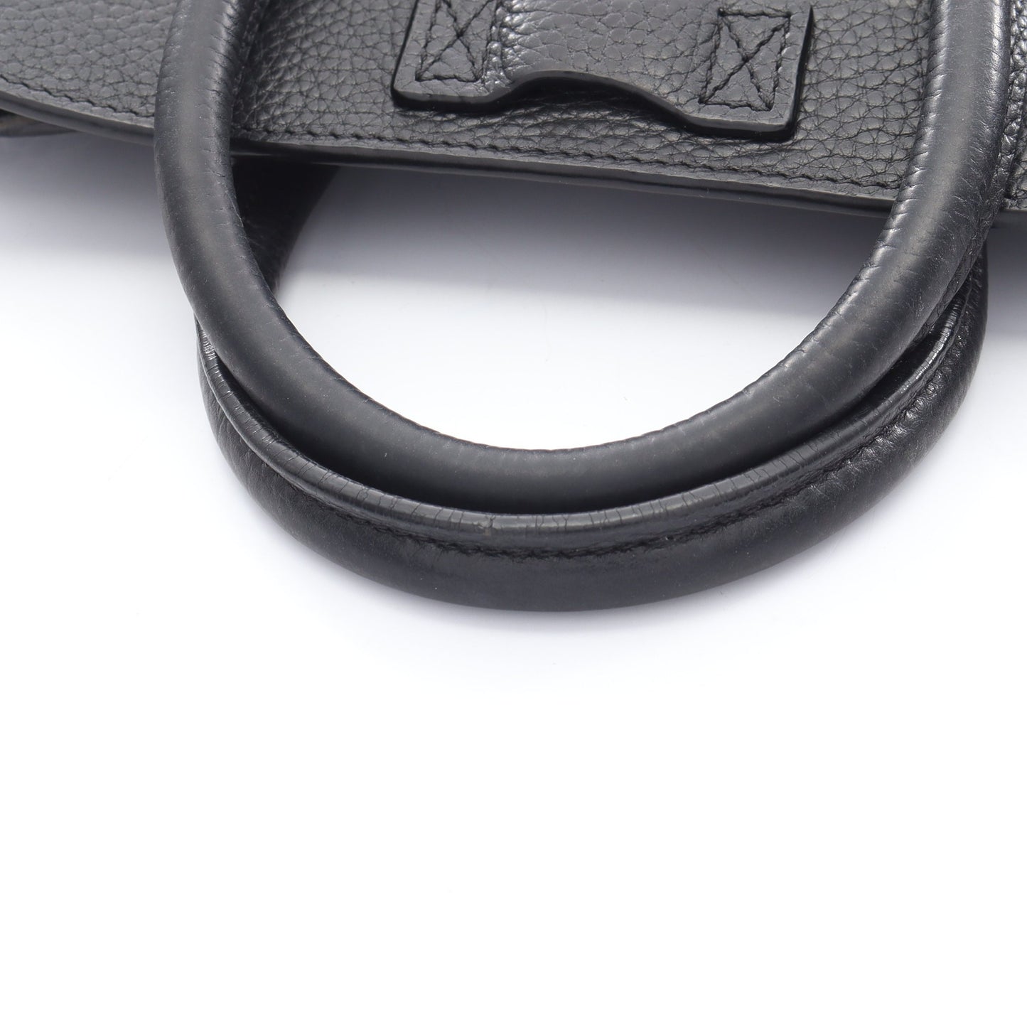 ラゲージ ナノショッパー ハンドバッグ レザー ブラック 2WAY セリーヌ バッグ CELINE