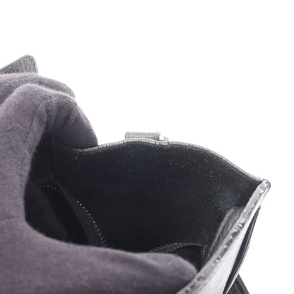 ラゲージ ナノショッパー ハンドバッグ レザー ブラック 2WAY セリーヌ バッグ CELINE