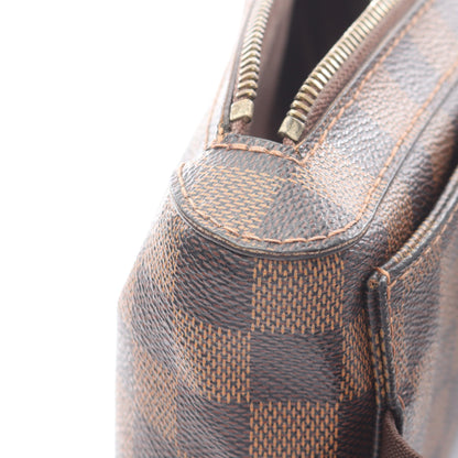 ジェロニモス ダミエエベヌ ボディバッグ PVC ブラウン ルイヴィトン バッグ LOUIS VUITTON