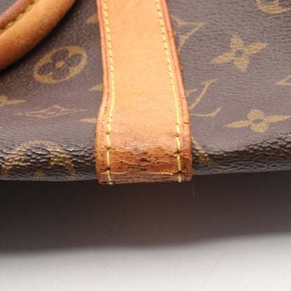 キーポル55 モノグラム ボストンバッグ PVC レザー ブラウン ルイヴィトン バッグ LOUIS VUITTON