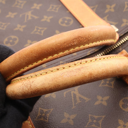 キーポル55 モノグラム ボストンバッグ PVC レザー ブラウン ルイヴィトン バッグ LOUIS VUITTON