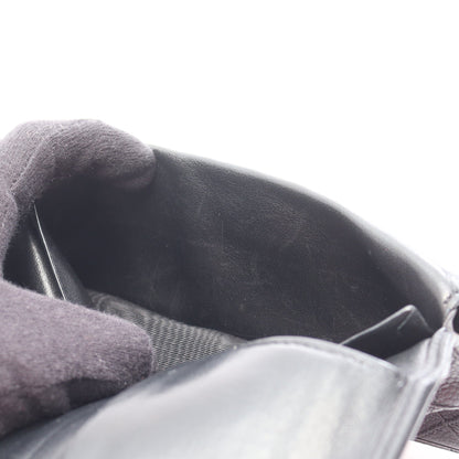 ビコローレ 二つ折り長財布 キャビアスキン ブラック ゴールド金具 がま口 シャネル 財布・小物 CHANEL