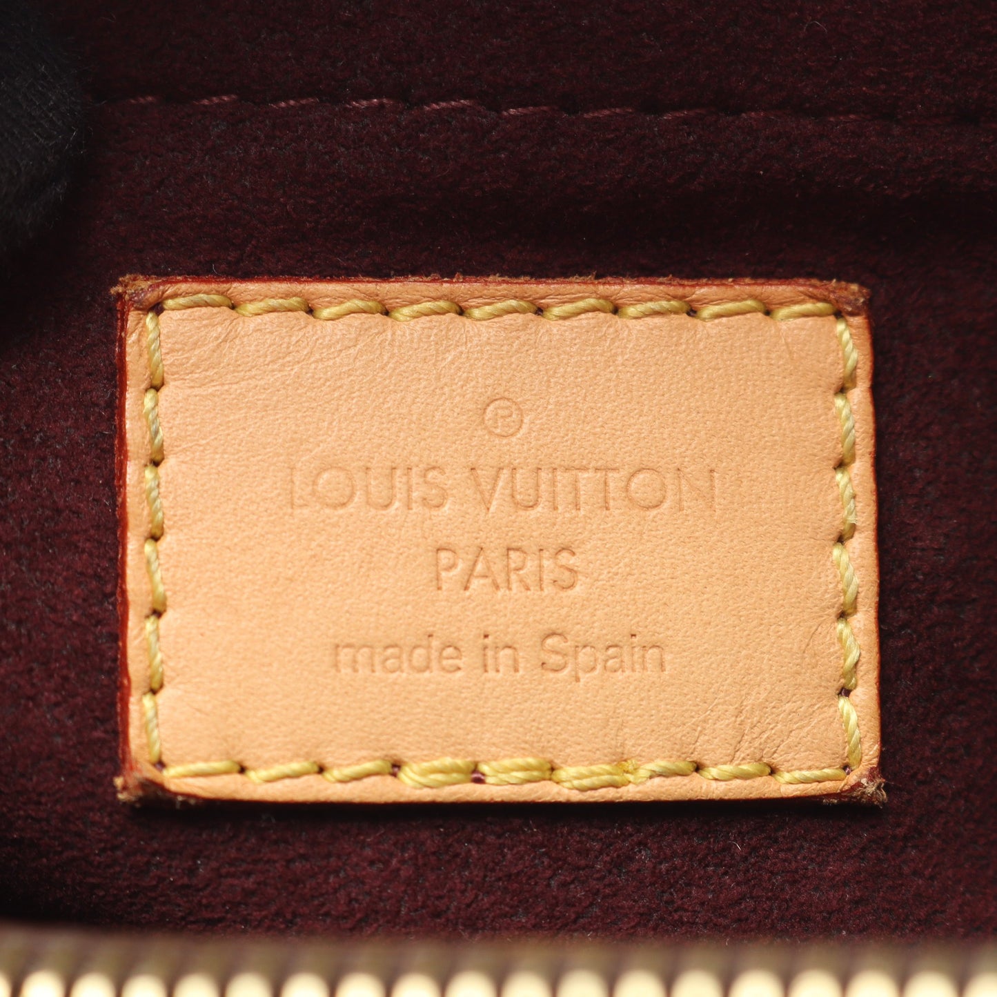 モンテーニュBB モノグラム ハンドバッグ PVC レザー ブラウン 2WAY ルイヴィトン バッグ LOUIS VUITTON