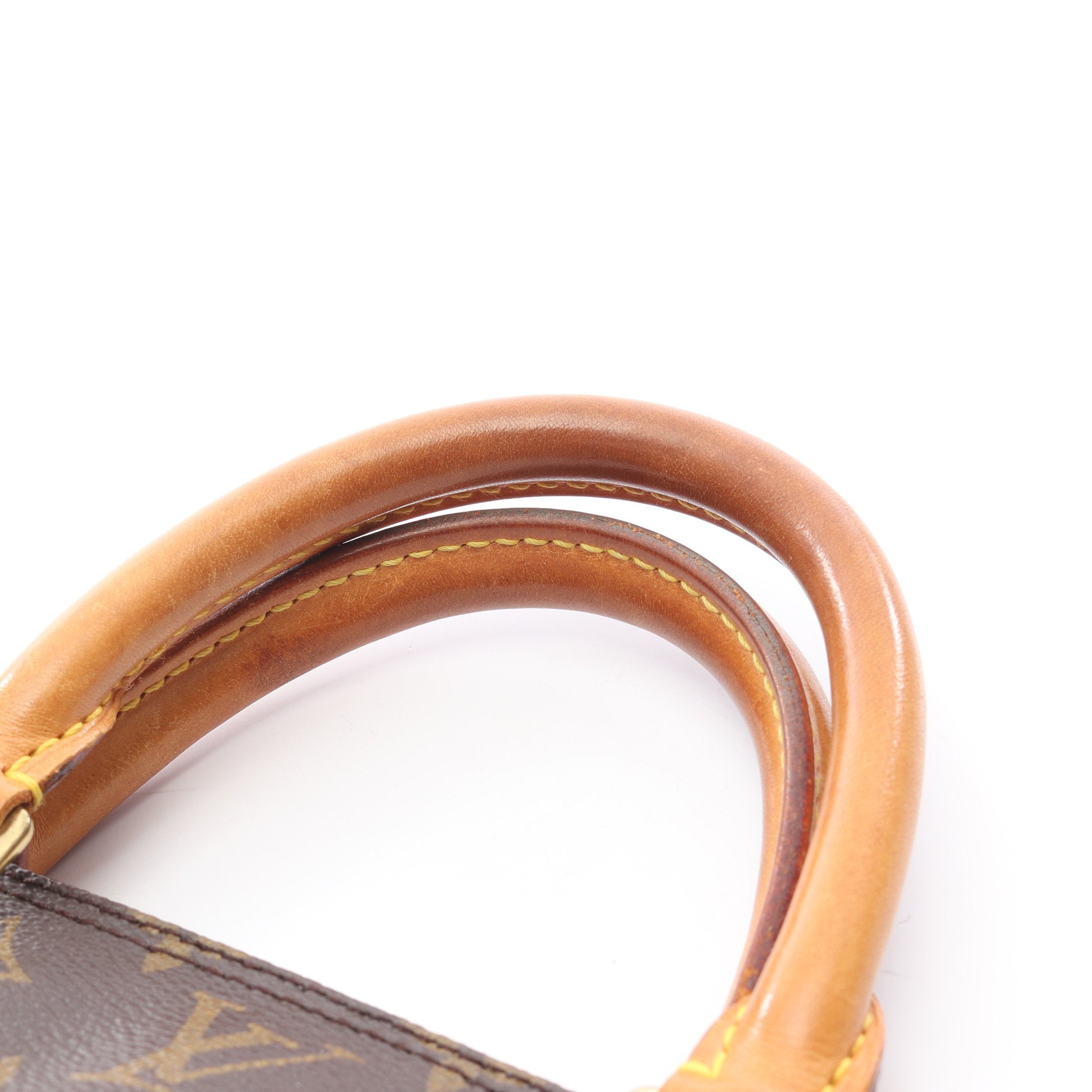 アルマPM モノグラム ハンドバッグ PVC レザー ブラウン ルイヴィトン