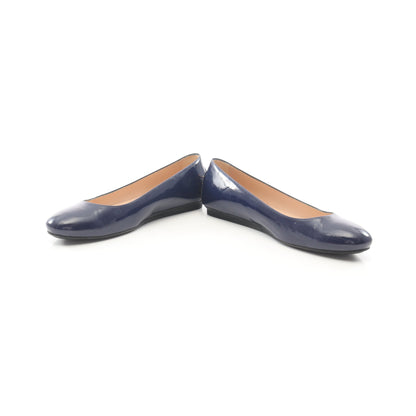 バレエシューズ エナメルレザー ダークブルー トッズ シューズ TOD'S