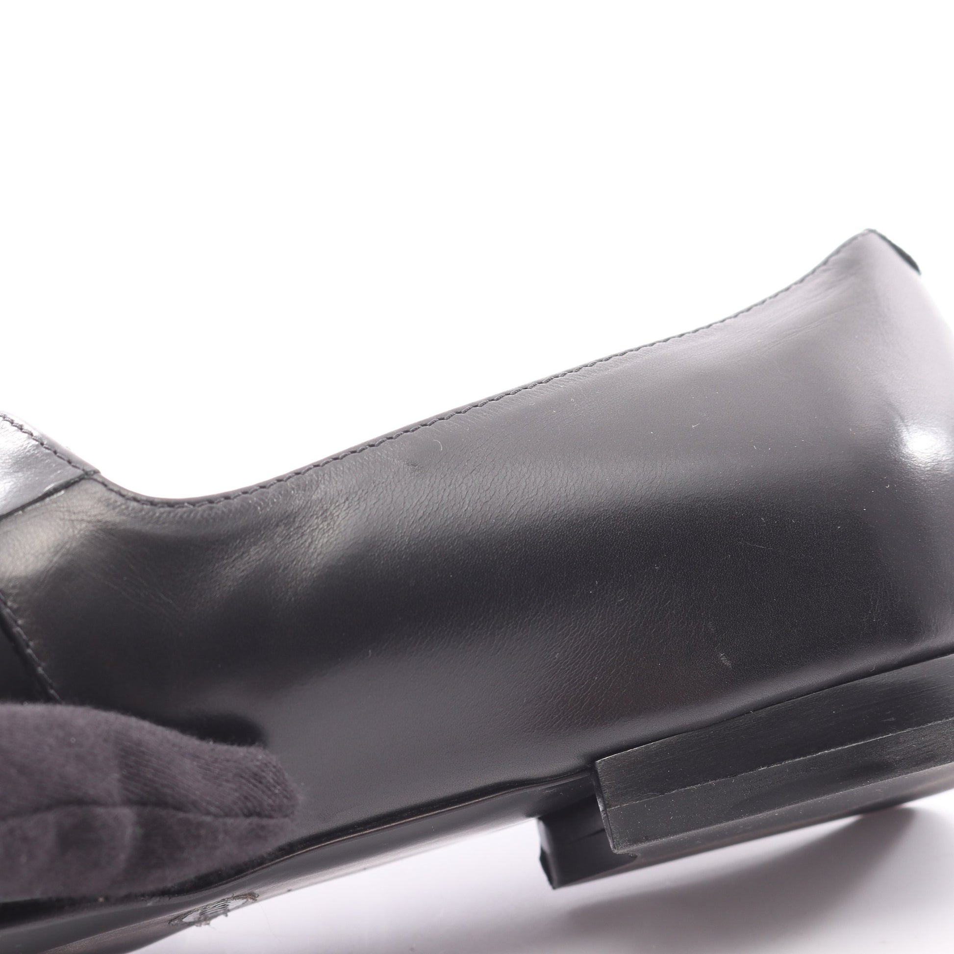 ストラップパンプス フラットシューズ レザー ブラック トッズ シューズ TOD'S