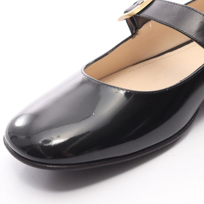 ストラップパンプス フラットシューズ レザー ブラック トッズ シューズ TOD'S