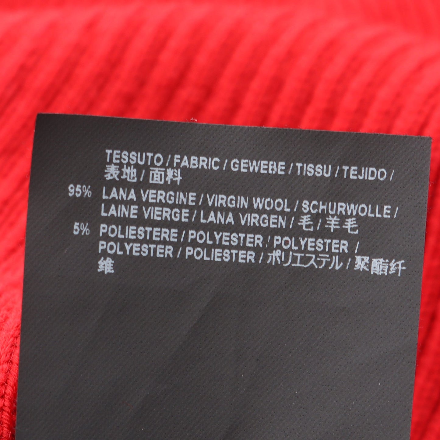 ニット ウール レッド バレンシアガ トップス BALENCIAGA